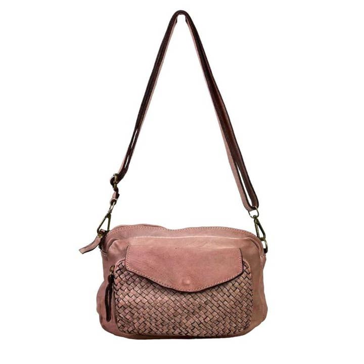 Chenson & Gorett - Wholesale Shoulder Bag - Women's - Vintage Washed Leather Women's Shoulder Bag. Summer Sales8