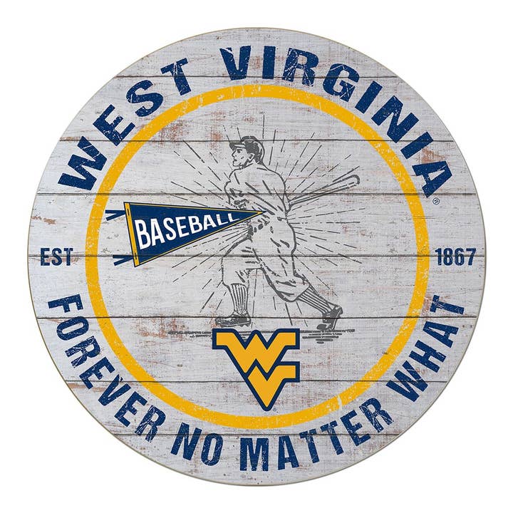 20x20 West Virginia Mountaineers Baseball für den Großhandel von KH Sports Fan