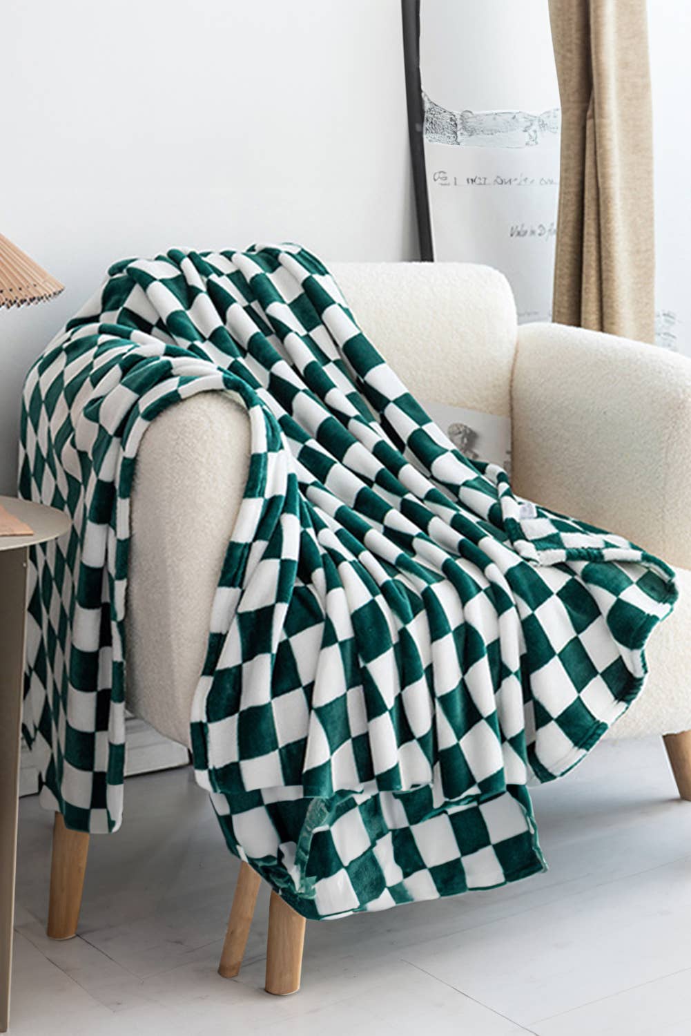 Aapparella - Wholesale Throw Blanket - Checkered Print Soft Throw Blanket 120*200cm1