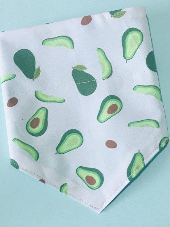 Green Avocado Toast Bandana for wholesale by Fox Named Todd