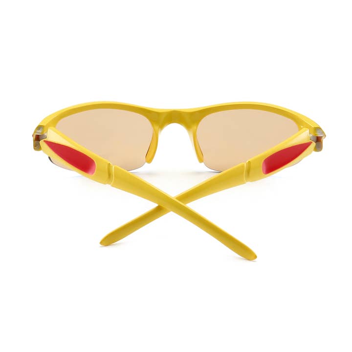 Trio Trading - Wholesale Sunglasses - Kids - Baby Boy Sport Sunglasses UV Protection100% Assorted 12 Pack11