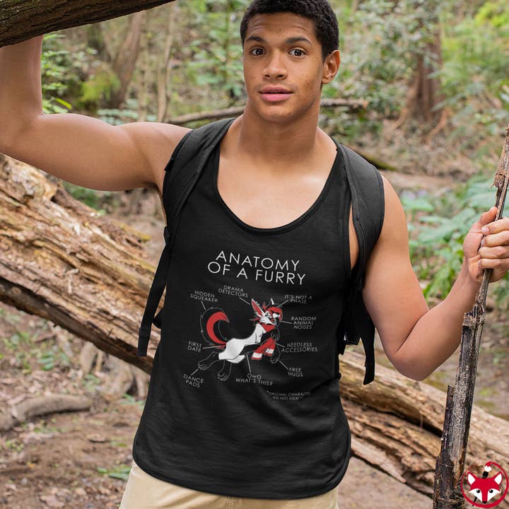 Furry Red - Débardeur pour la vente par Artworktee