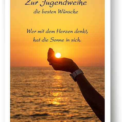 Jugendweihe/Lykønskningskort/379023 for engroshandel hos Yabué