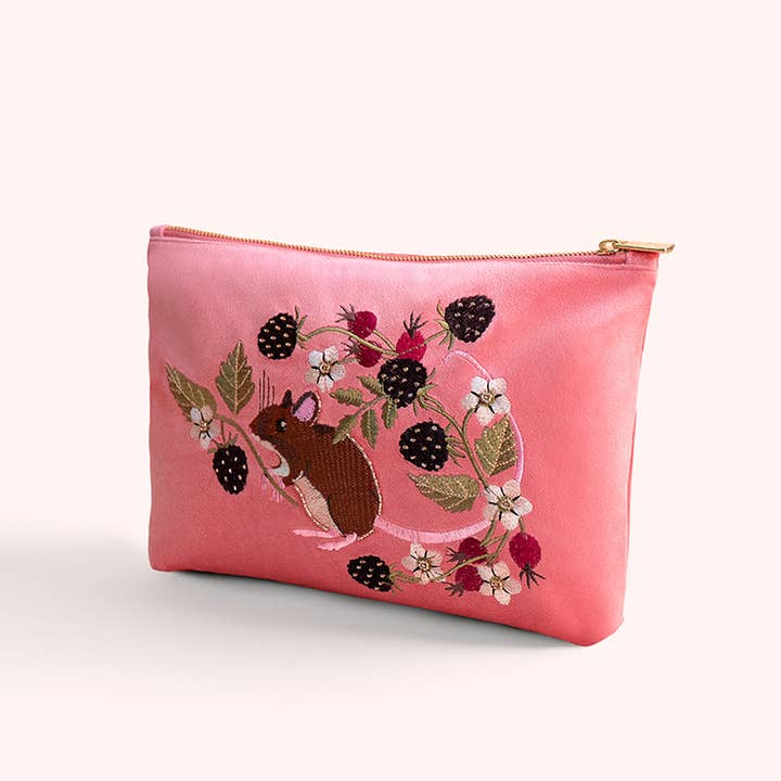 *Pre-Order AW26* Mouse Zip Pouch for wholesale by Powder Design inc - US