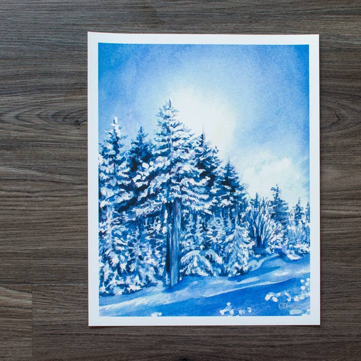 Impresión de Timberline Mountain, WV para venta al por mayor de Octavia Spriggs Fine Art