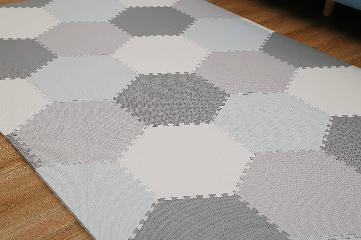 Baby Brielle - Wholesale Play Mat - Kids & Baby - Interlocking Hexagon Foam Tile Activity Mat7