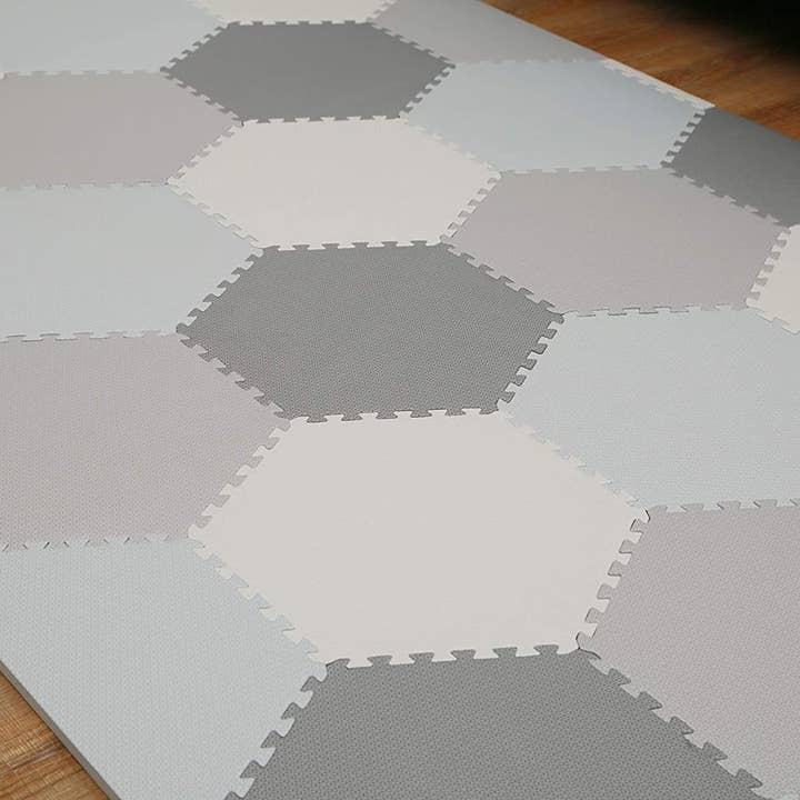 Baby Brielle - Wholesale Play Mat - Kids & Baby - Interlocking Hexagon Foam Tile Activity Mat7