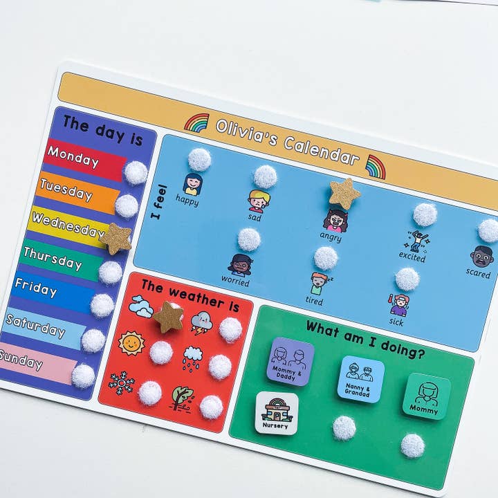 Calendrier des jours simples pour enfants pour la vente par Craftly Ltd