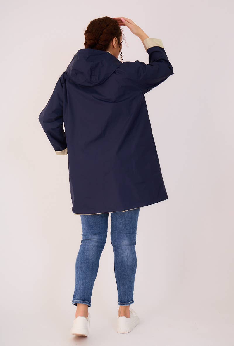 Escandelle Paris - Wholesale Parka - Women's - Mid-length reversible parka - Plus Sizes14