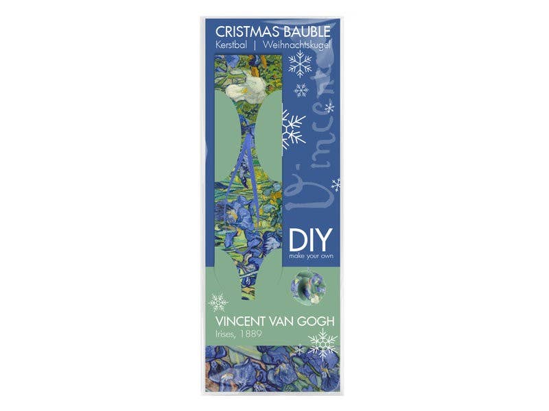 MUSEUM WEBSHOP – Engroshandel DIY-hobbysæt – DIY julekugle med Van Gogh motiv Irisser1