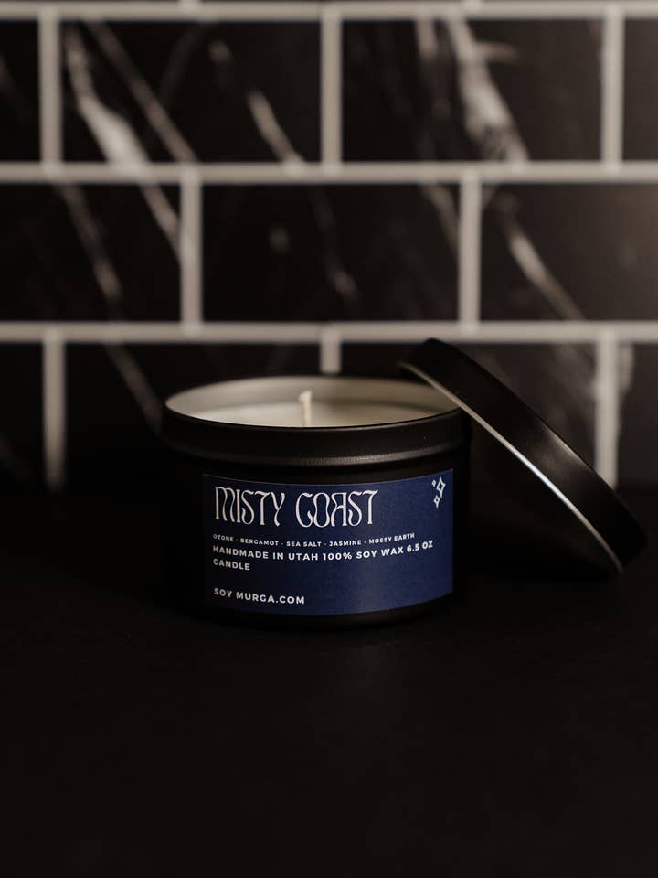 Misty Coast - Vela de Soja 185g por atacado de Soy Murga