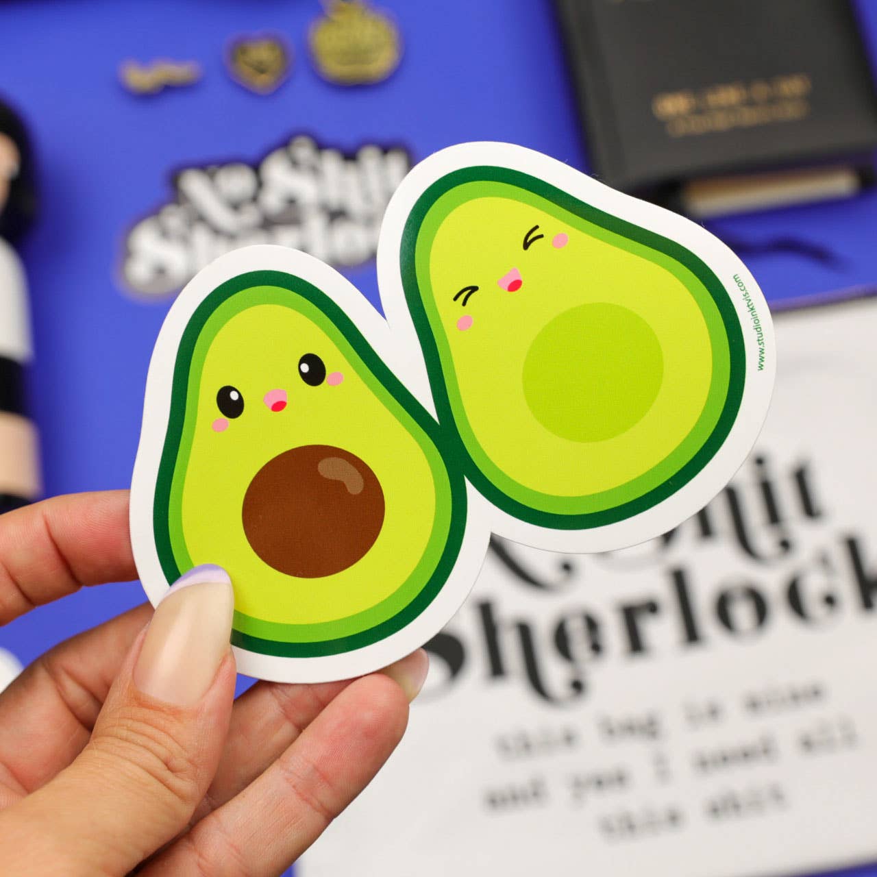 Studio Inktvis - Wholesale Sticker - Avocado Duo Sticker2