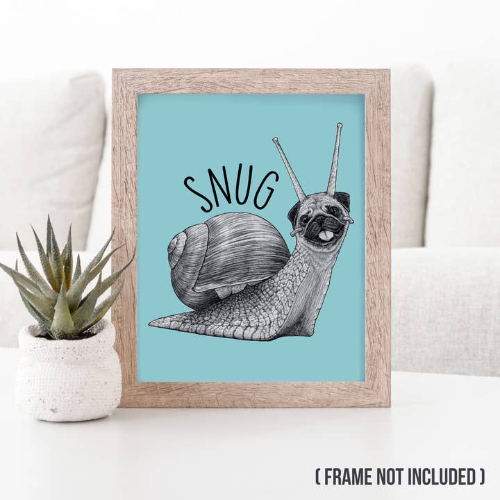 Whatif Creations - Wholesale Art Print - Snug 8x10" Art Print1