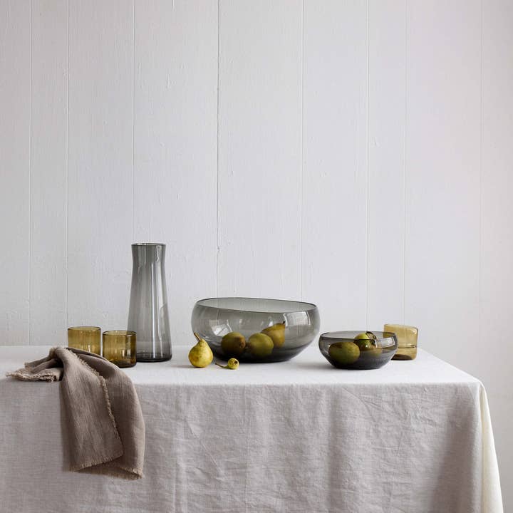 Bloomist - Wholesale Tablecloth - Fringed Linen Tablecloth