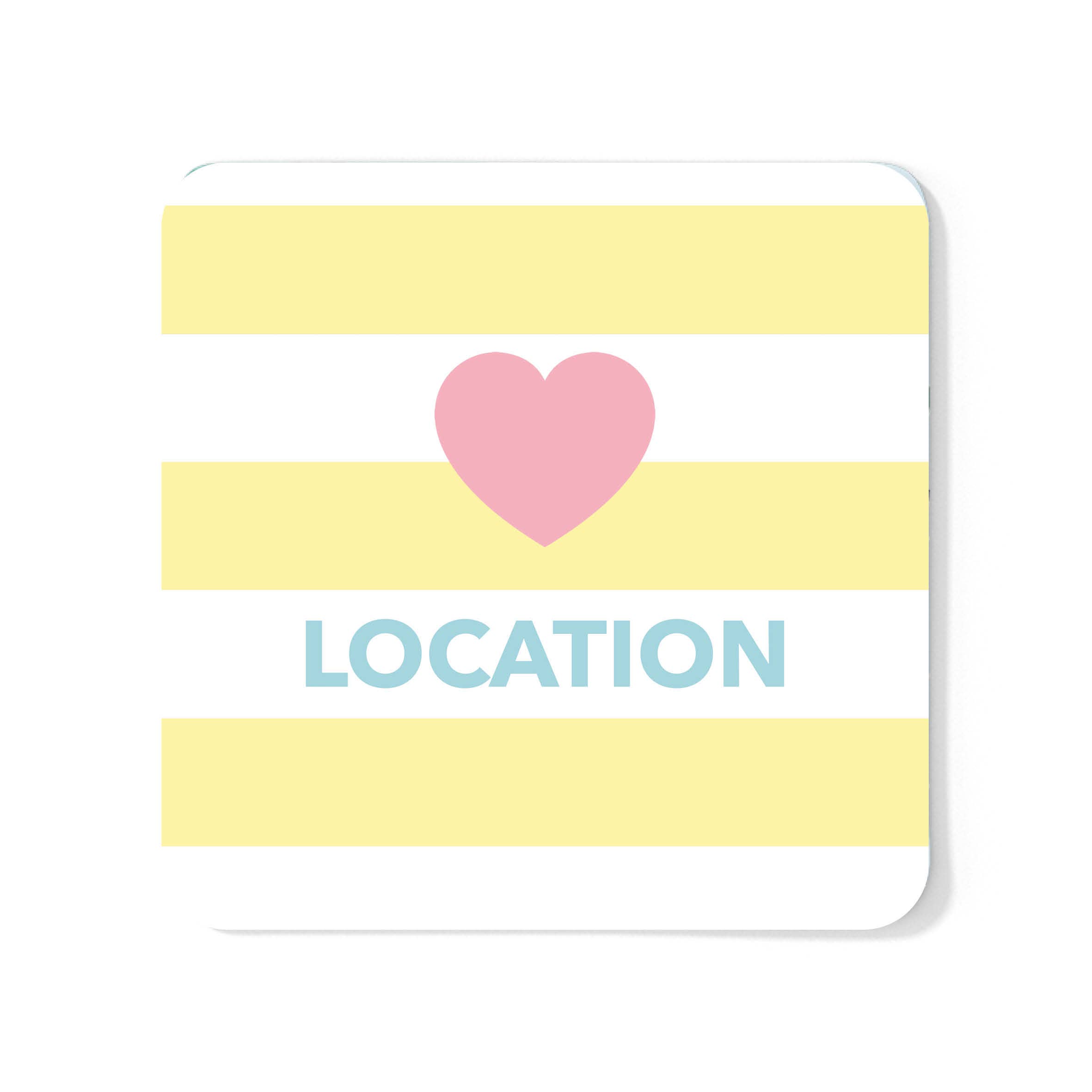Betty Boyns Designs – wholesale Coasters – COASTER MAKE MY LOCATION
Customise with location choice50