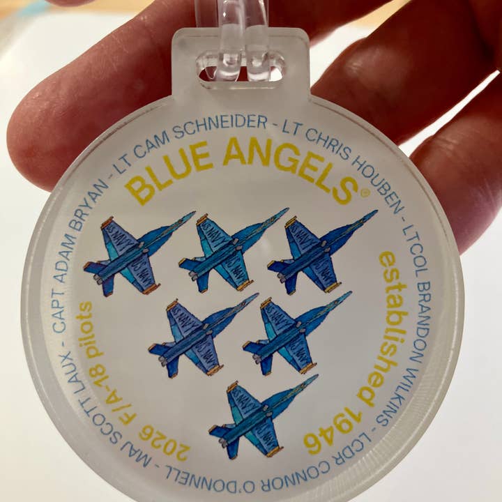 She Said It. - Wholesale Luggage Tag - Blue Angels 2026 Team Bag Tag