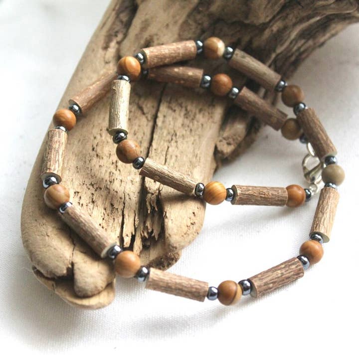 Collares de madera de avellana para adultos y adolescentes para venta al por mayor de Maroke Rain Gear