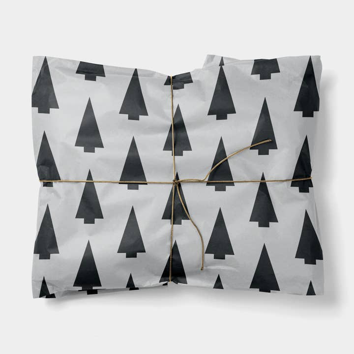 Tree Arrow Holiday Gift Wrap for wholesale by The Design Craft