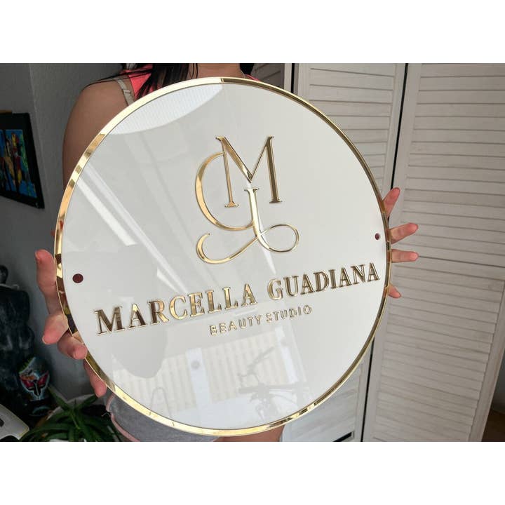 Lasartify – wholesale Wall sign – Round Business Sign