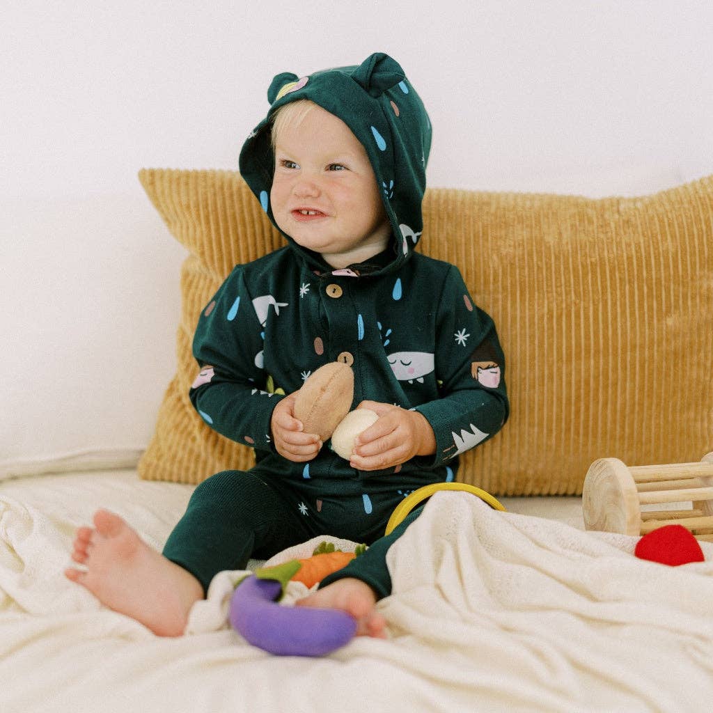 Kleine Tijntje - Wholesale Bodysuit (Non-Footed) - Baby - Christmas Baby Onesie Hoodie2