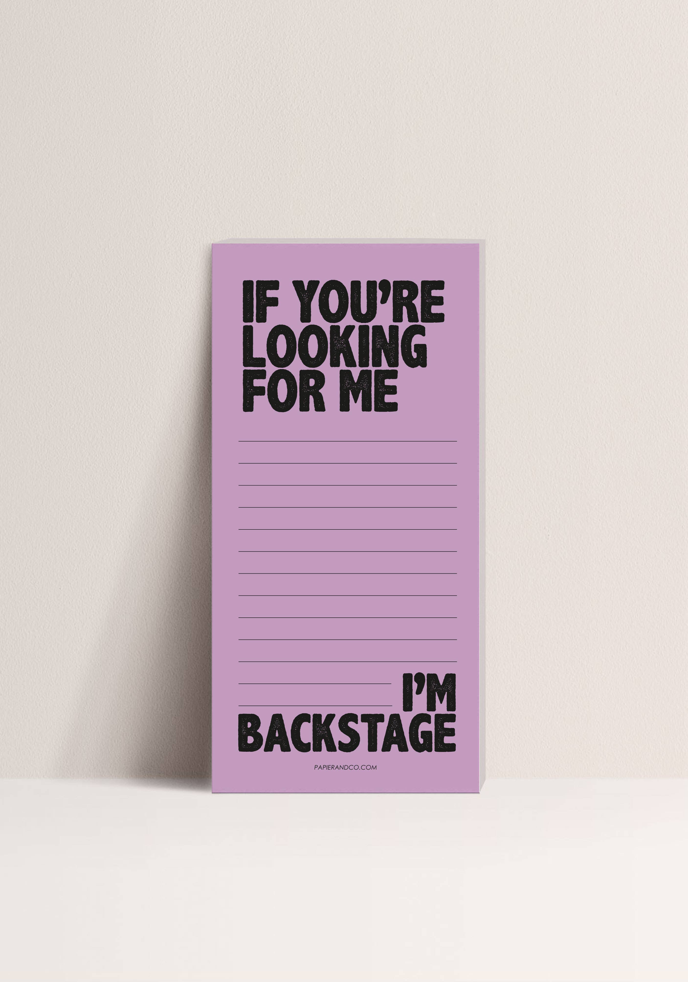 Papier and Co. - Wholesale Notepad - Notebook - If you're looking for me