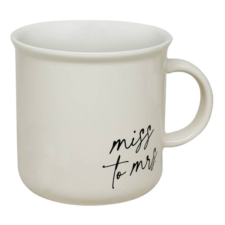 Miss to Mrs. 11oz Campfire Coffee Mug - Gifts for wholesale by Sweet Water Decor