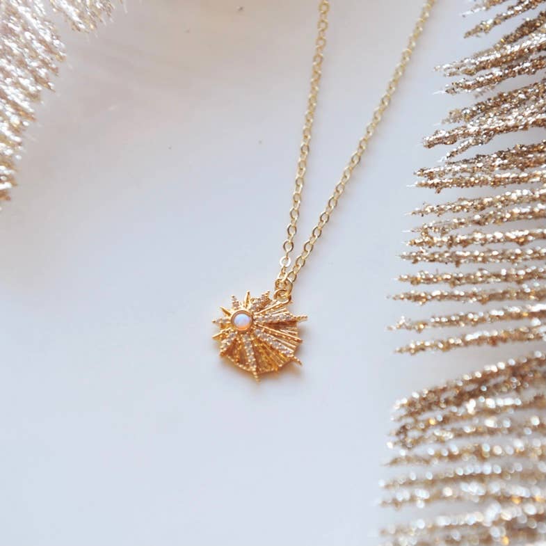 Oh So Lovely – Colar pingente/pendente por atacado – Colar Starlight Opal3