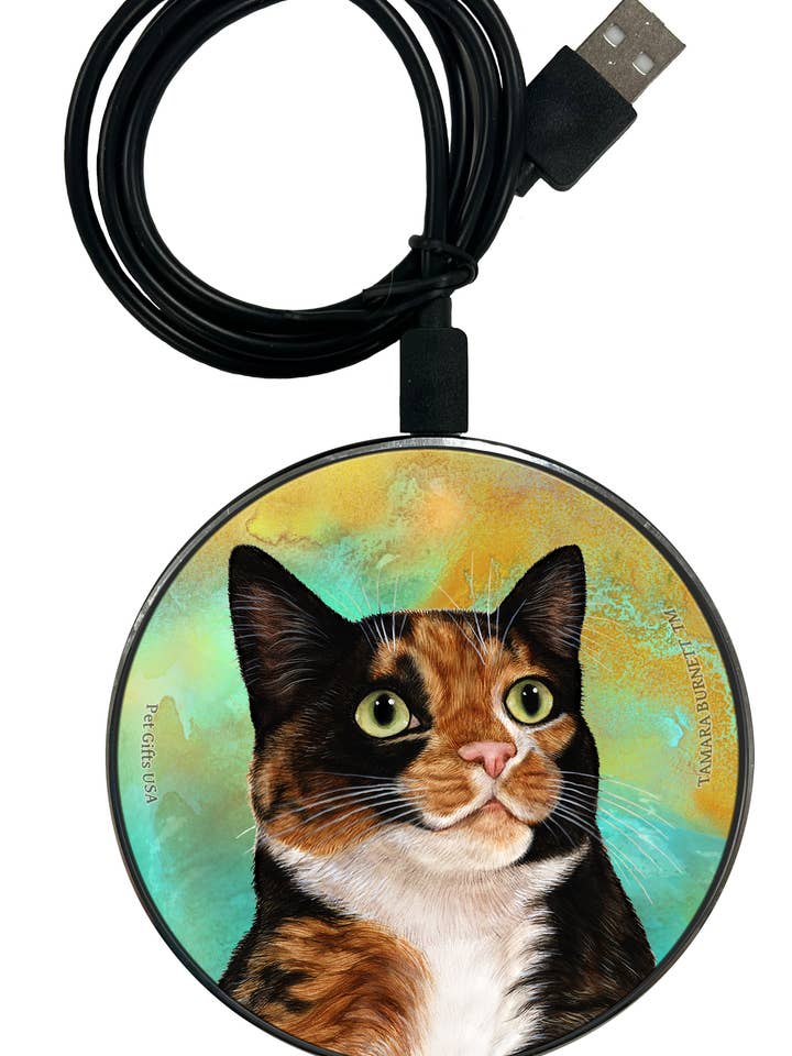 Calico - Zoomies Phone Charger for wholesale by Pet Gifts USA, LLC
