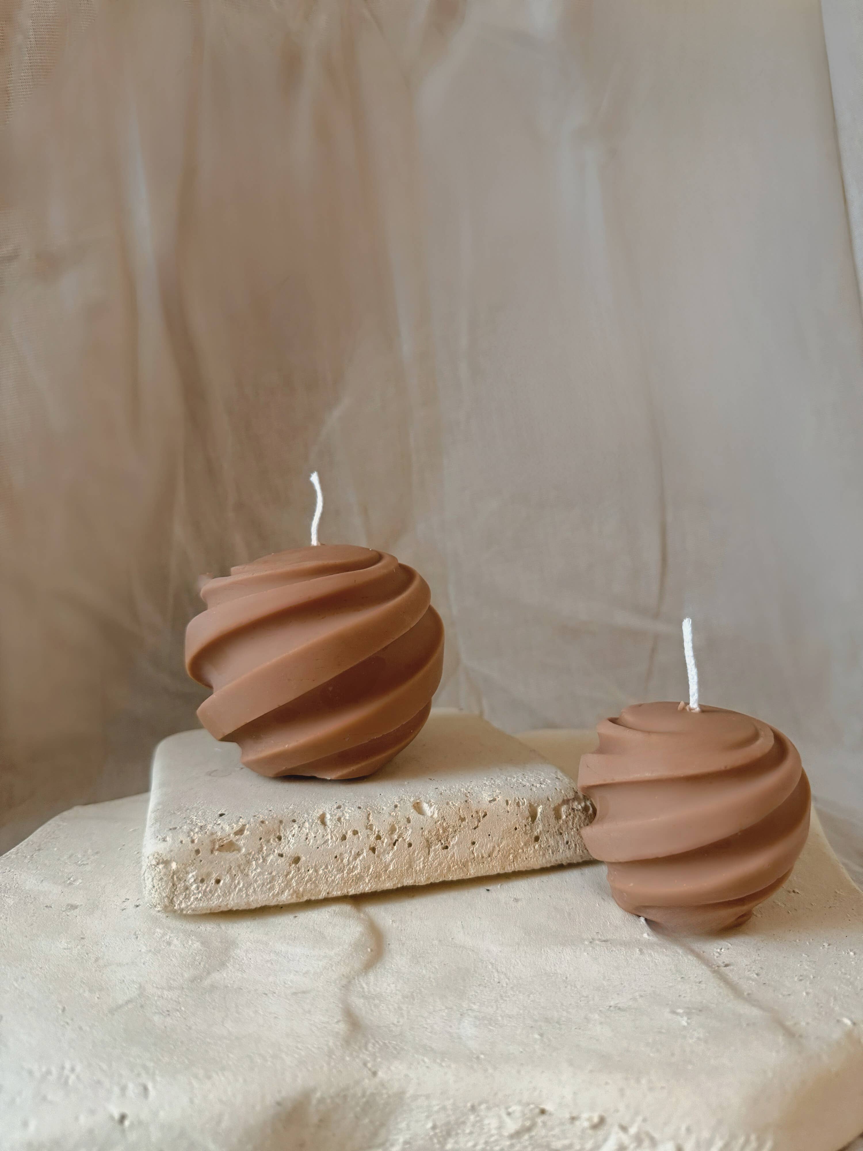 My Milky Candle – wholesale Prydnadsljus – Duo av stormiga ljusfärger att välja mellan4