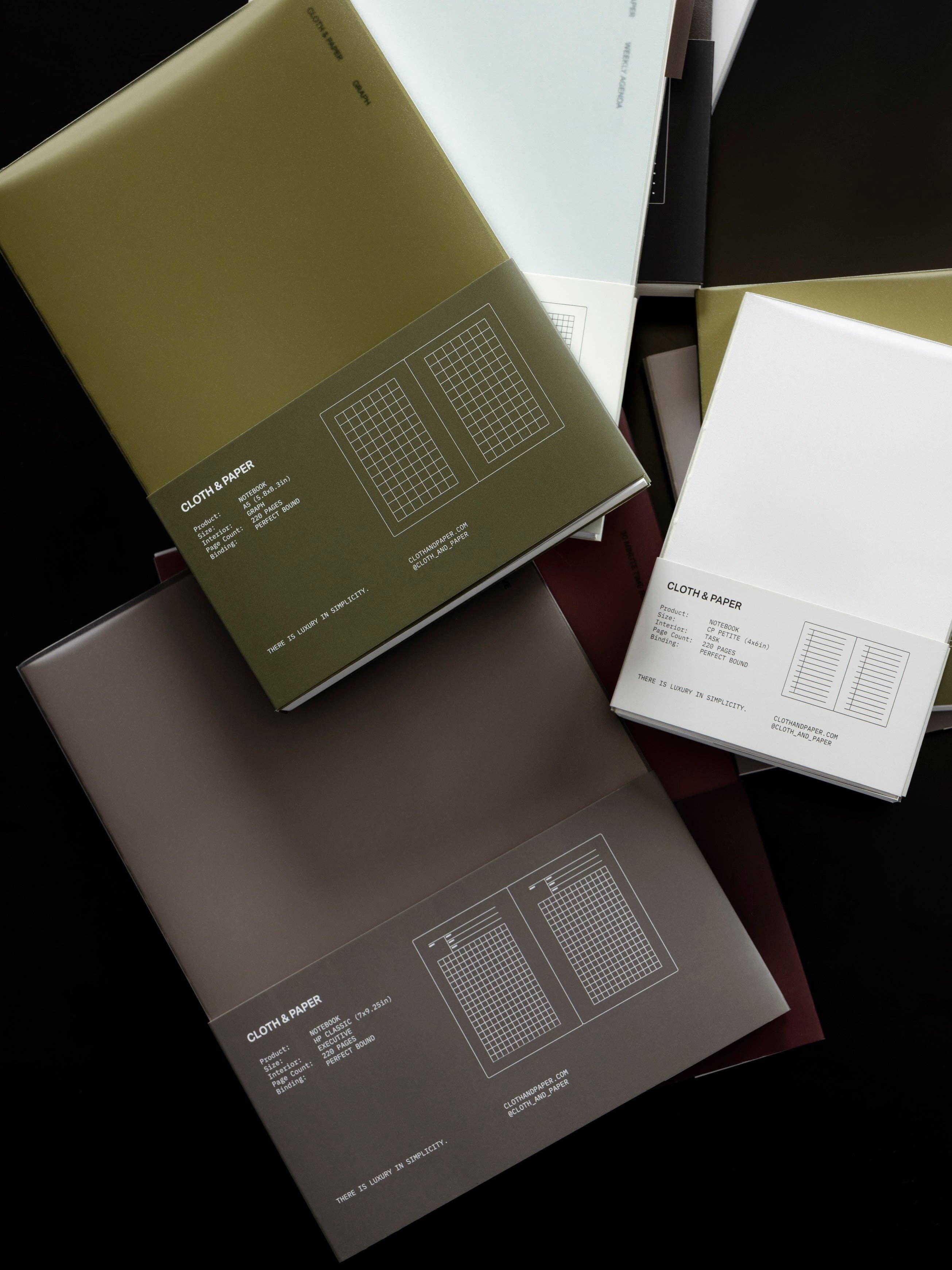 Cloth & Paper - Wholesale Notebook - Perfect Bound Notebook | A52