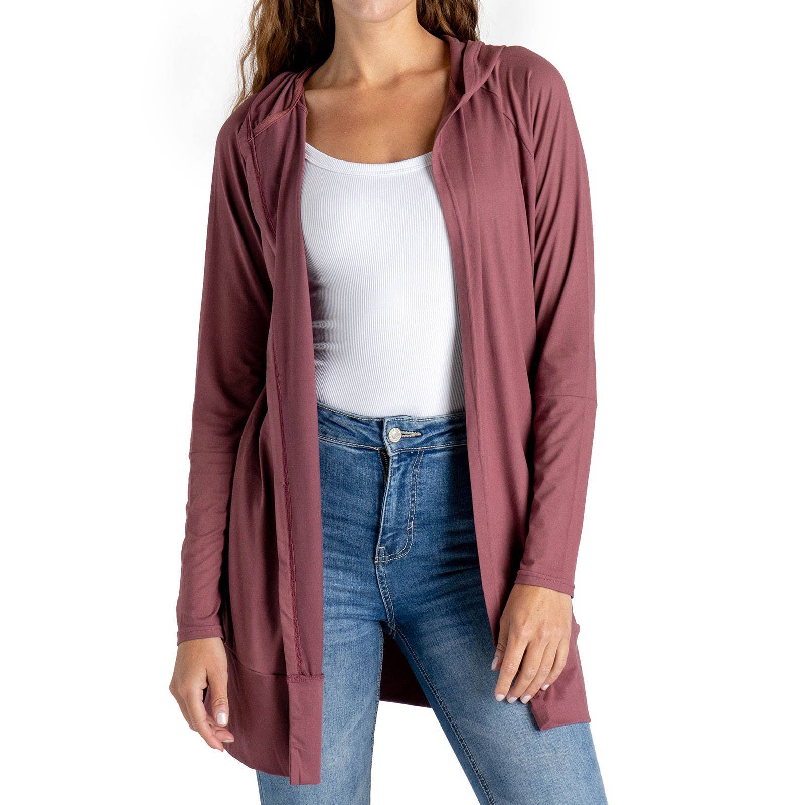 DM Merchandising – Cardigan - Mulher por atacado – FITKICKS Everywear Cardigan Aberto Stock2
