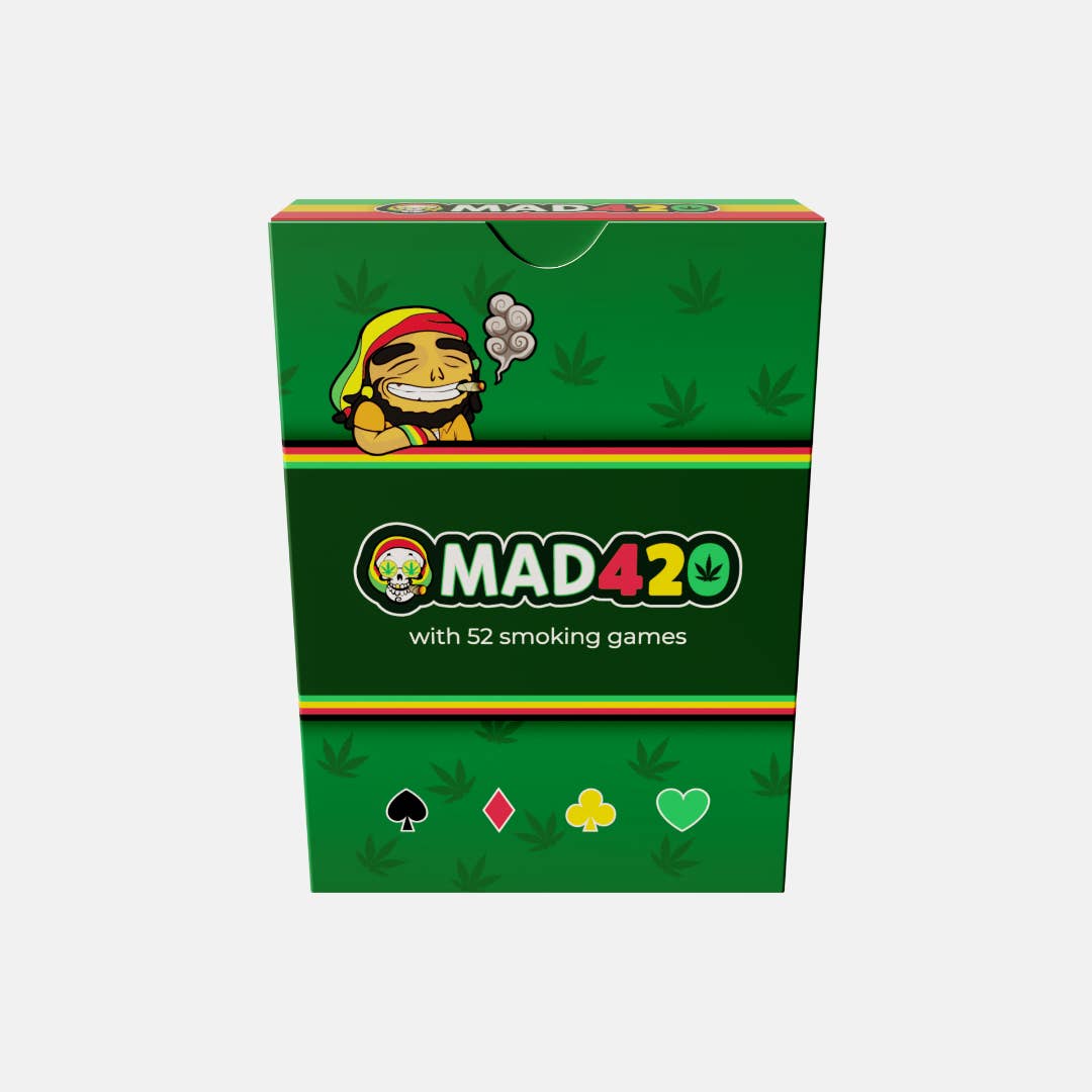Mad Party Games - Wholesale Card Game - Mad420 - The Card Game for Weed Lovers