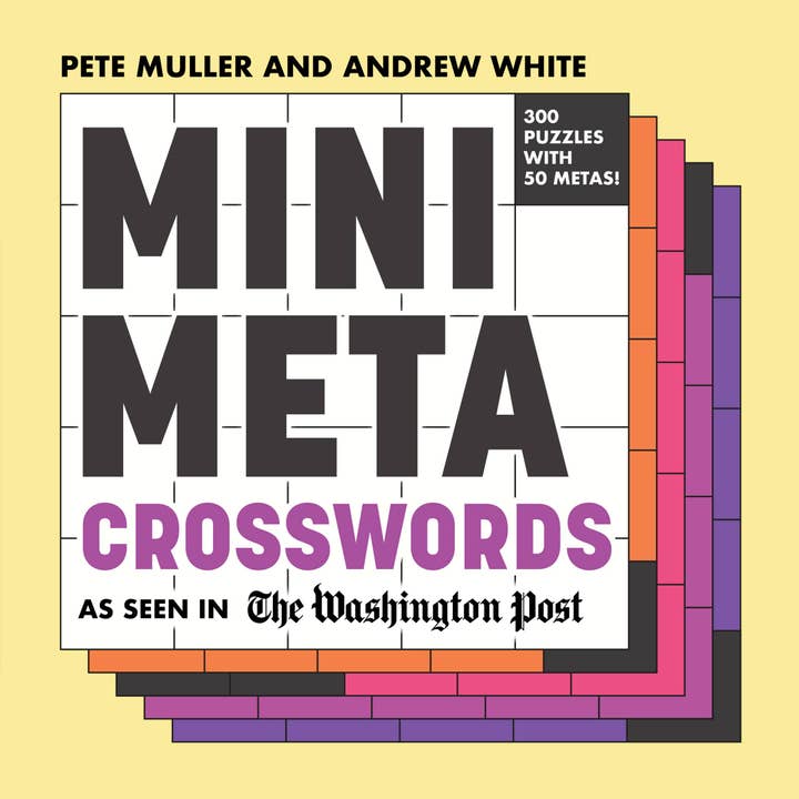 Hachette Book Group - Wholesale Book - Adult - Mini Meta Crosswords: As Seen in The Washington Post