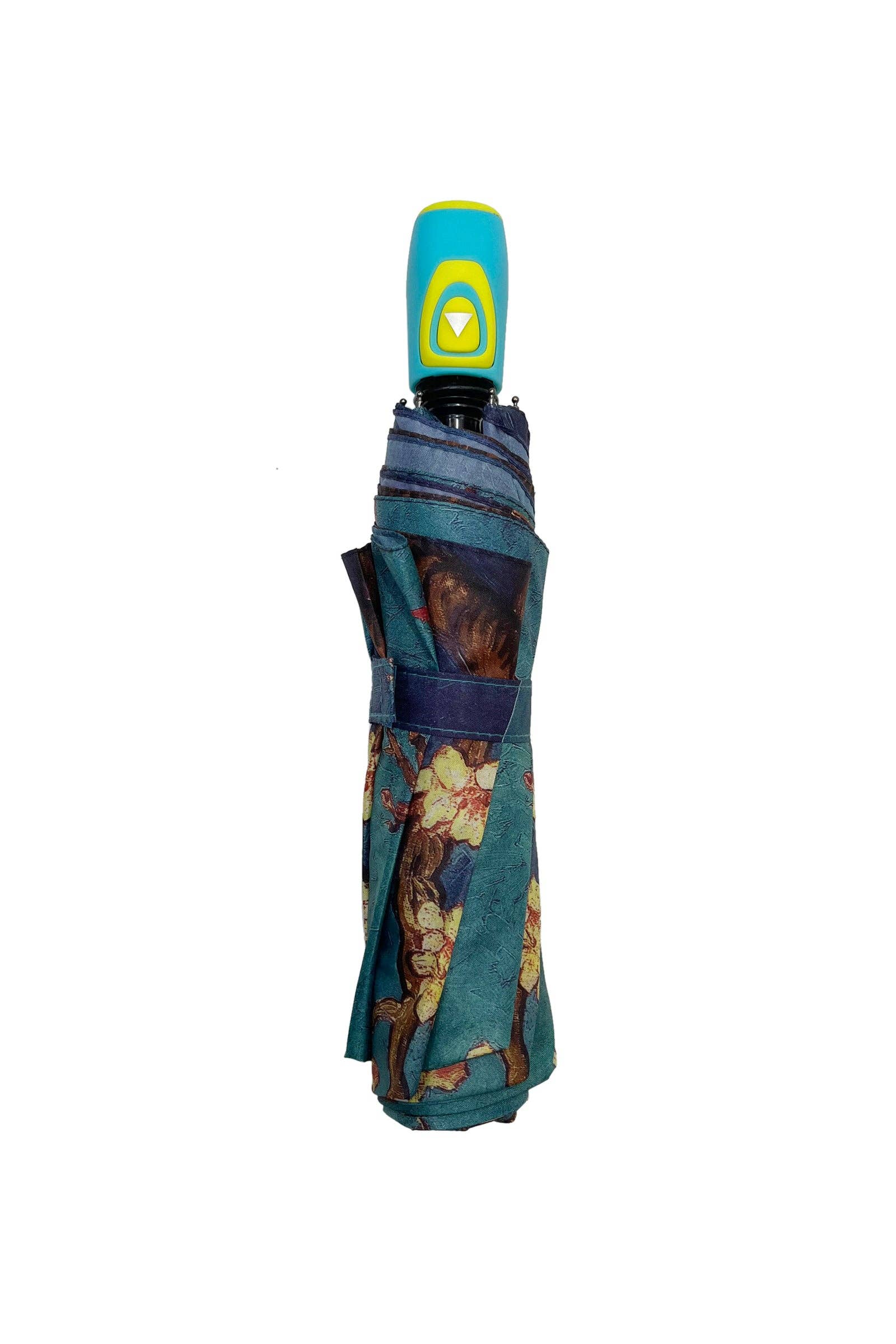 Blue Van Gogh Almond Blossom Print Umbrella (Short) for wholesale on Faire1