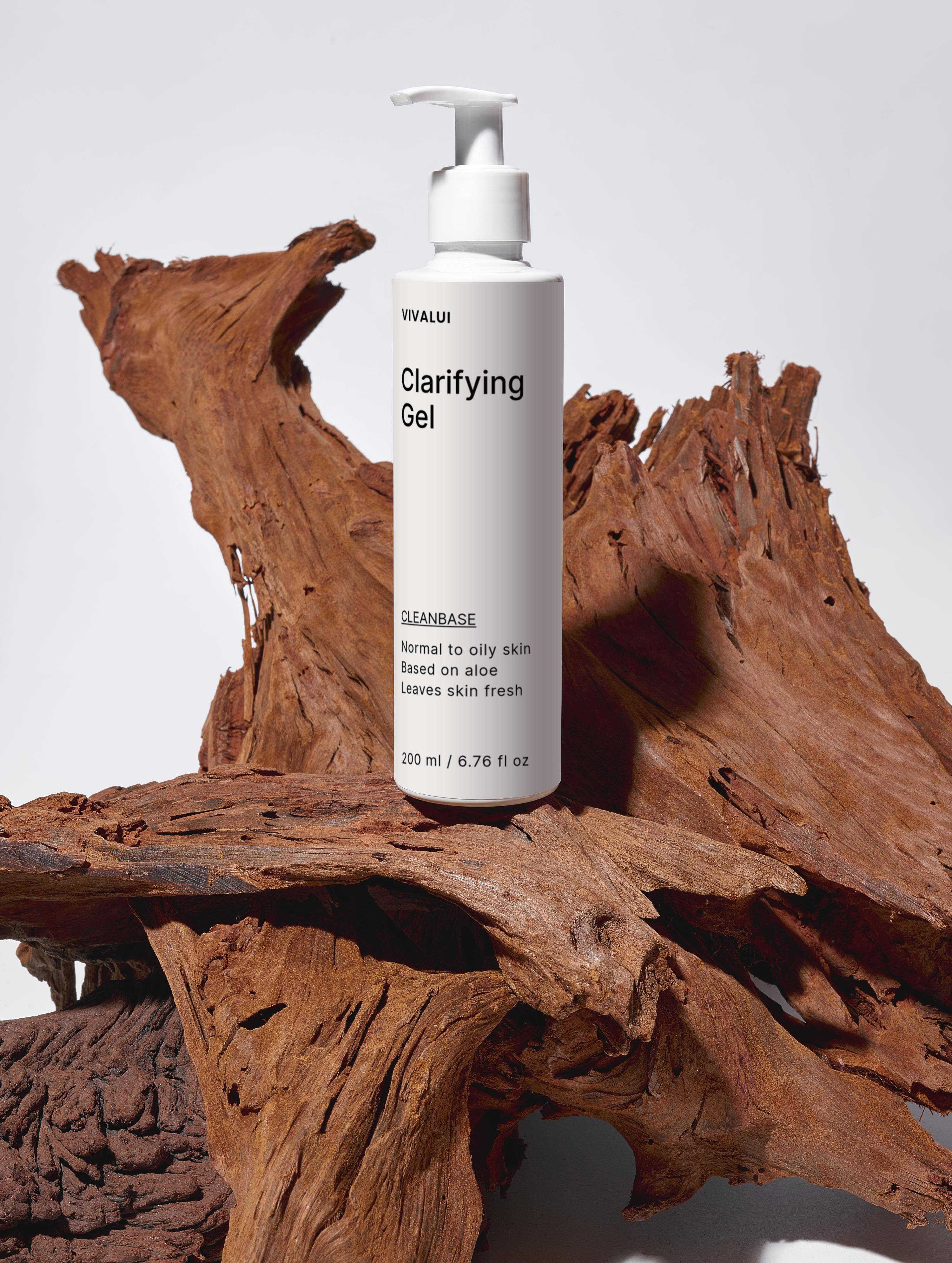 Vivalui - Wholesale Facial Cleanser - Clarifying Gel Cleanbase3