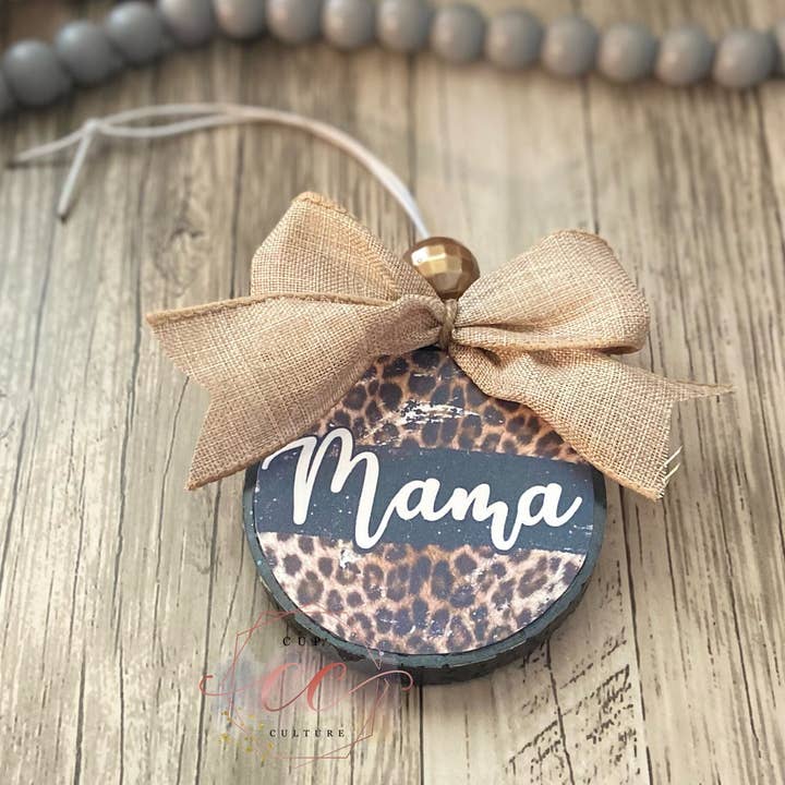 Leopard Mama Freshie Aroma Beads Car Air Freshener for wholesale by Cup Culture