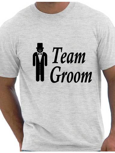 Print4U - Wholesale Screen printed t-shirt – Men′s - Team Groom Stag Night Wedding T-Shirt4