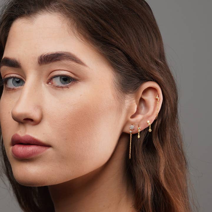 Diat - Wholesale Dangle Earrings - Flower Dangle Earrings5