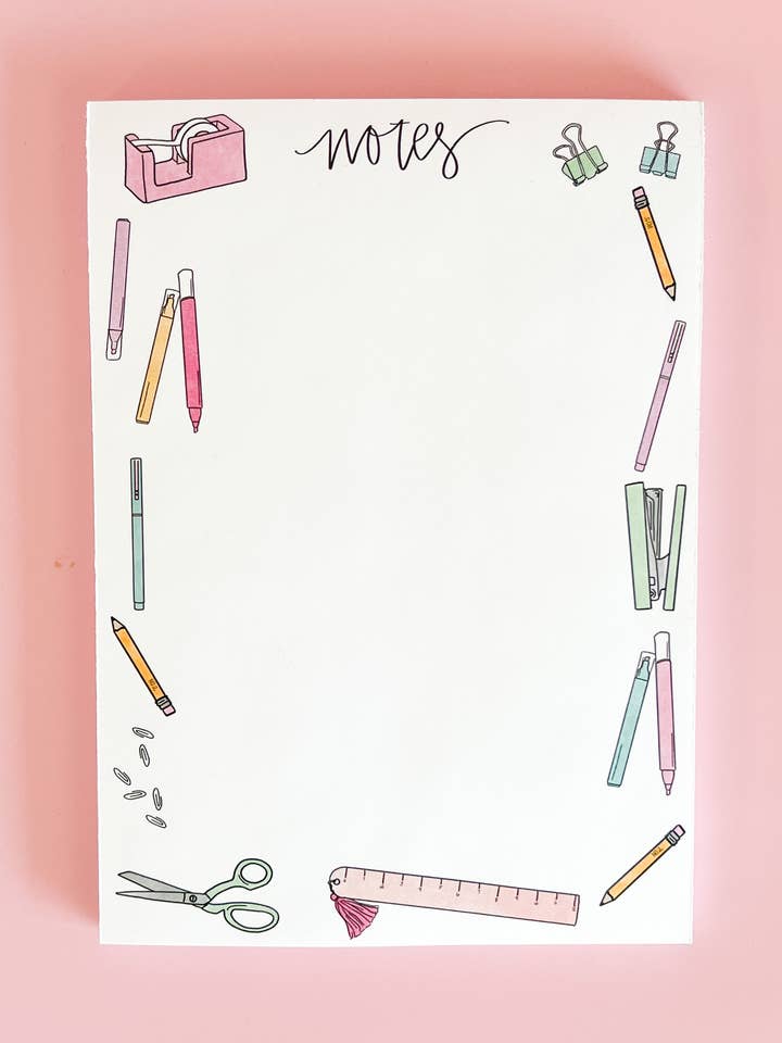 Bloc-notes de fournitures scolaires pour la vente par Thirteenwinks