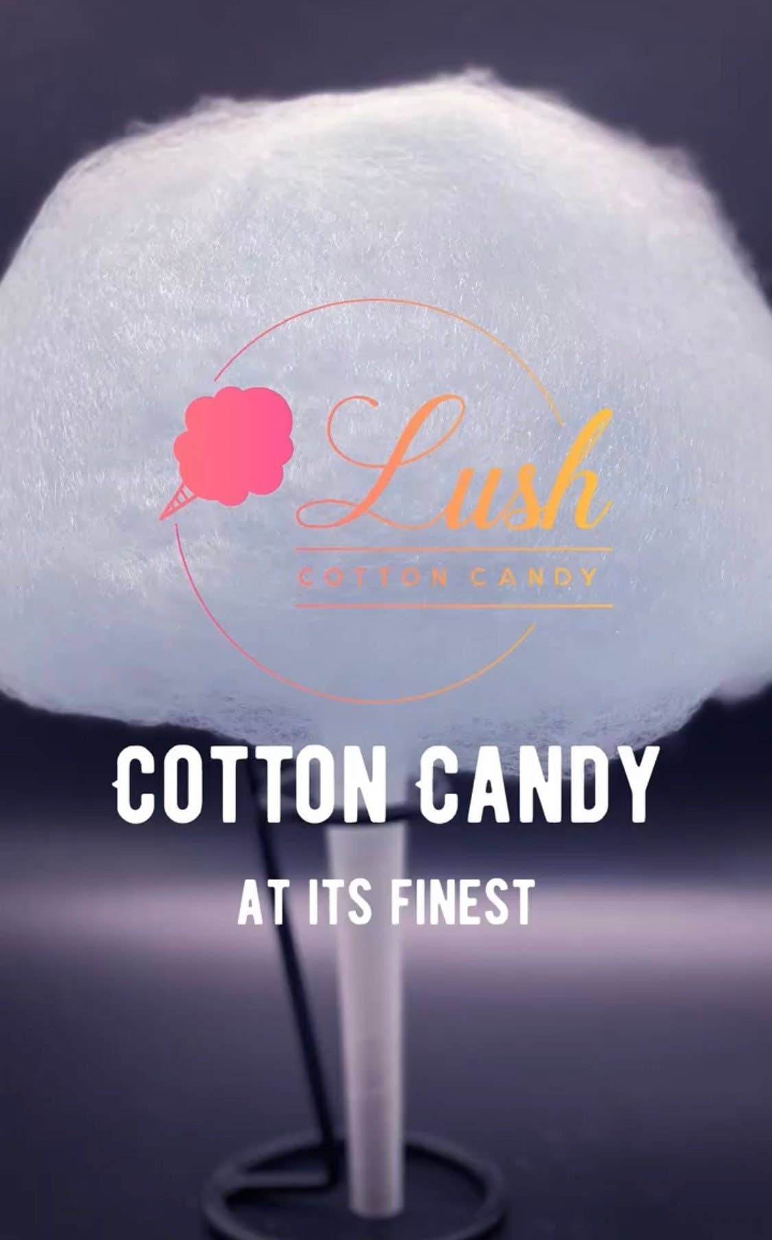 Lush Cotton Candy - Wholesale Cotton Candy - Artisan Crafted Gourmet Cotton Candy2