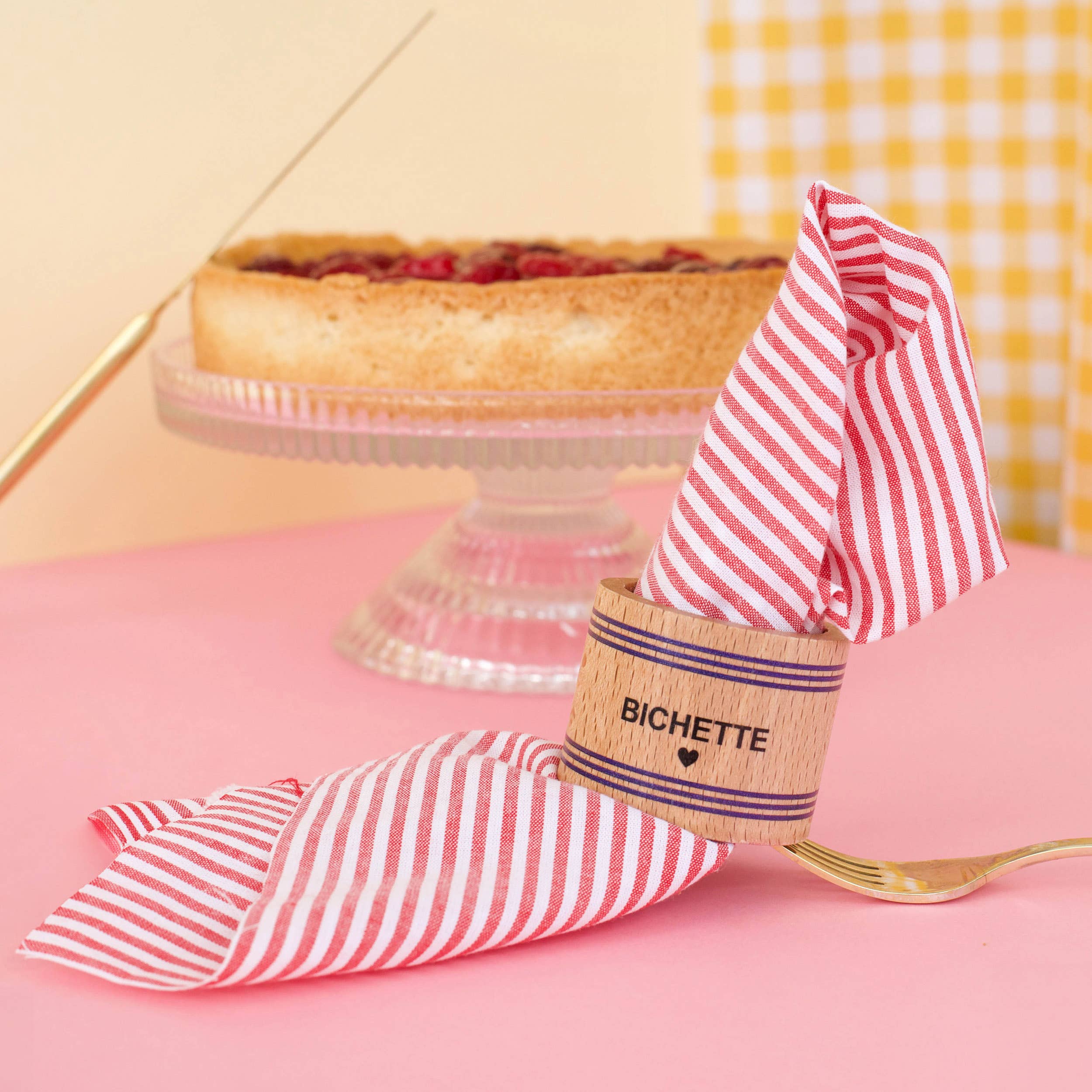 Pied De Poule - Wholesale Napkin Ring - Napkin Ring - BICHETTE0