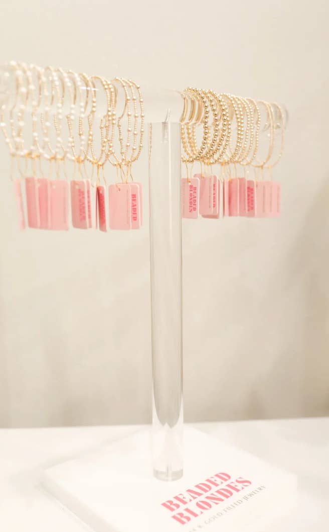 Beaded Blondes - Wholesale Jewelry Set - Small Gold Starter Collection