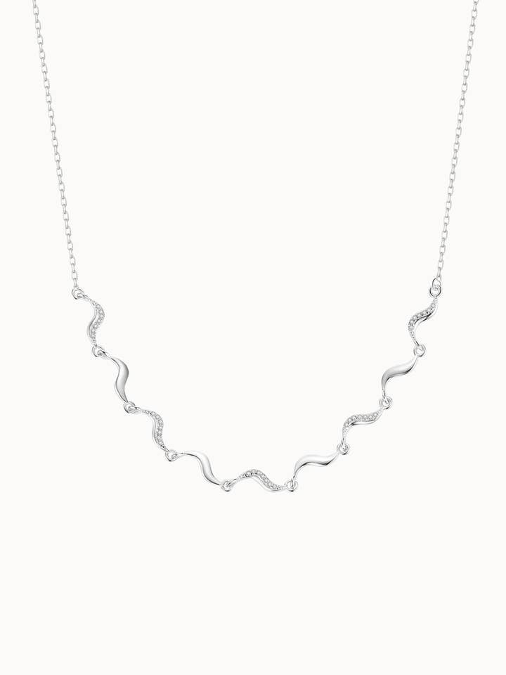 Stella Necklace - Silver for wholesale by Nava Copenhagen