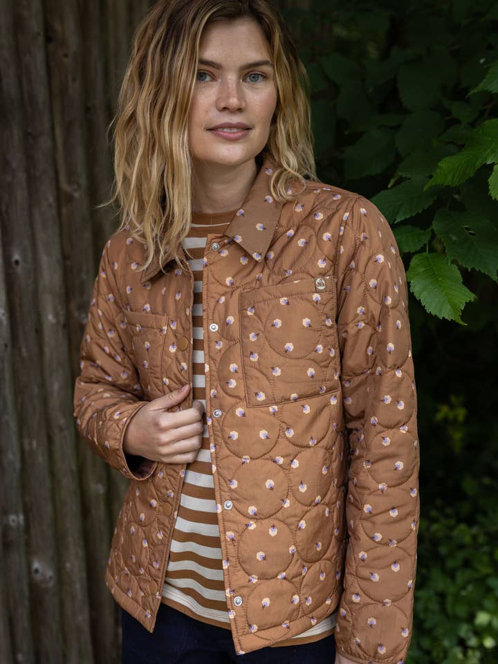 Danevalley Térmico Sobrecamisa Moca LILFLUFFERS por atacado de Danefae København