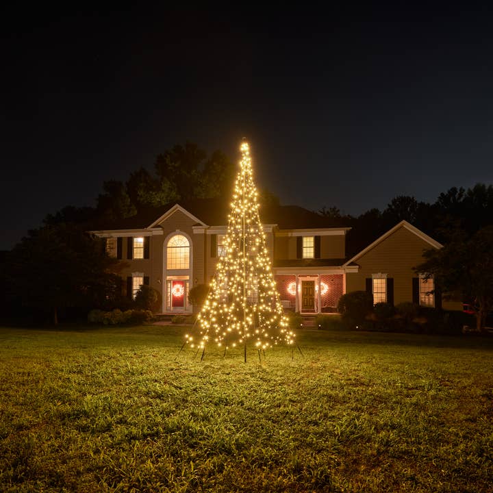 Fairybell Outdoor Tree 13ft | 640 LED lights | Pole Included for wholesale by Fairybell
