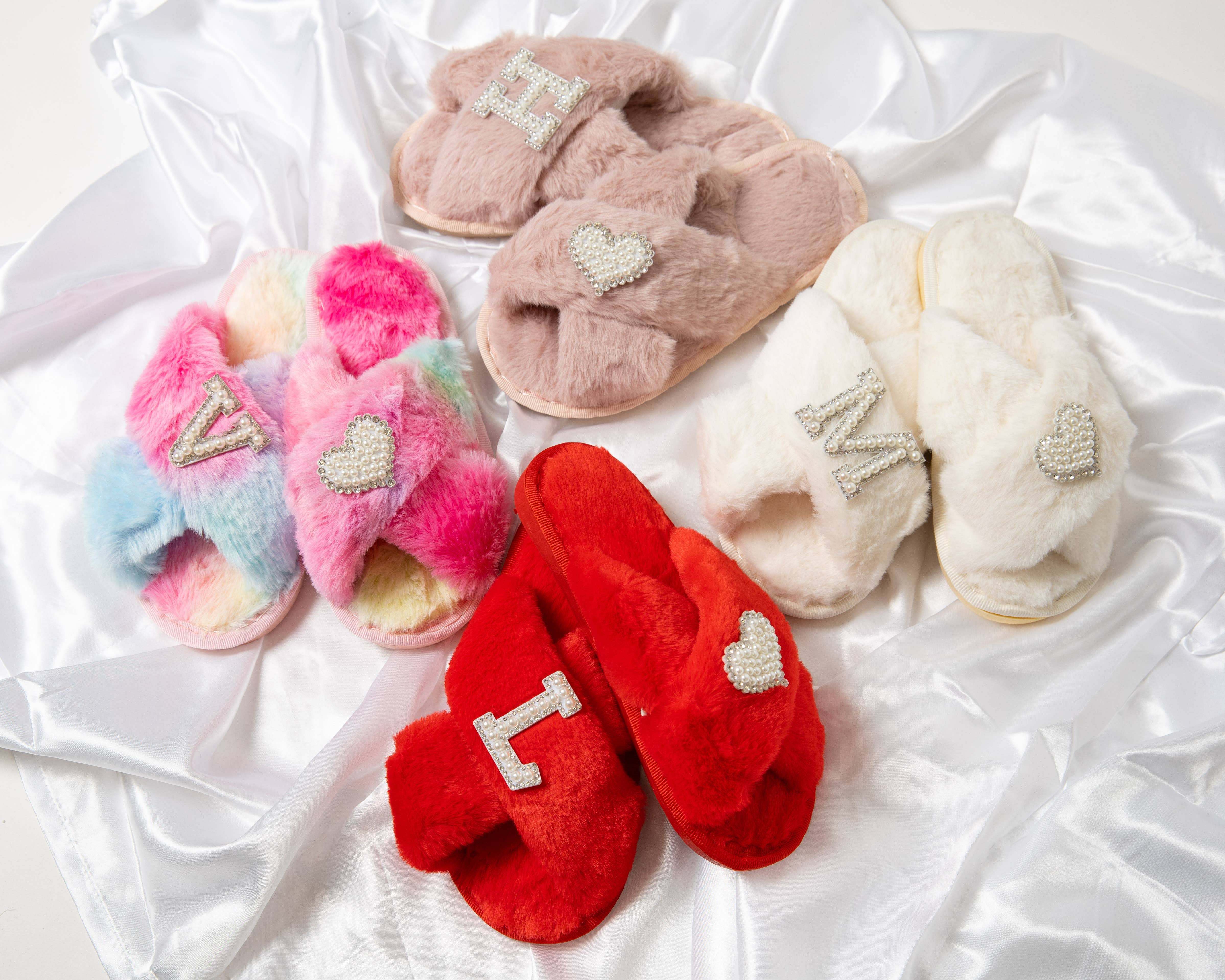 Sisters G Kids – wholesale Slippers – Child – Kids Fluffy Cross Slippers 10