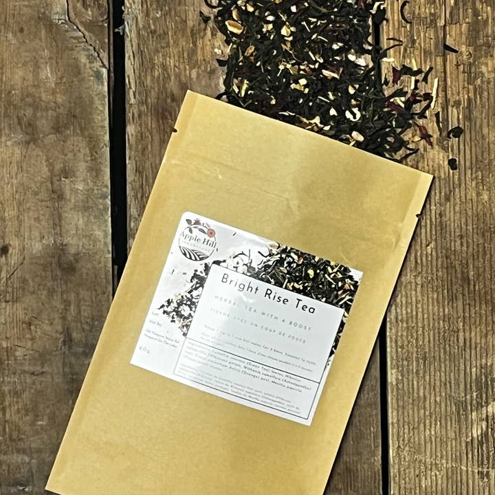 Bright Rise Herbal Tea for wholesale by Apple Hill Apothecary