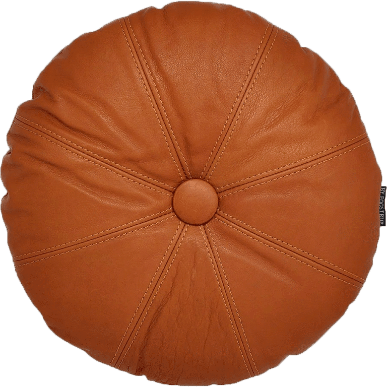By Fogstrup - Venta al por mayor Cojines para sillas - Cojines redondos de piel6