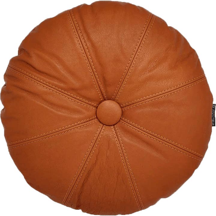 By Fogstrup - Venta al por mayor Cojines para sillas - Cojines redondos de piel6