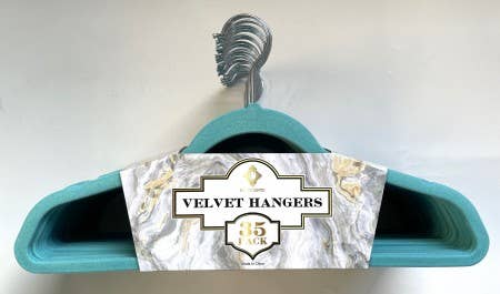 Concepts In Time - Wholesale Clothes Hangers - Concepts 35pk Space-Saving Velvet Hangers – Premium Grip9